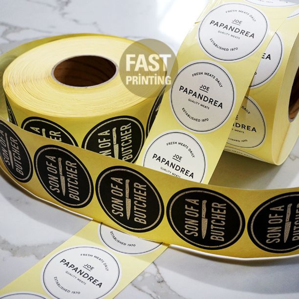 Roll Format Sticker Printing